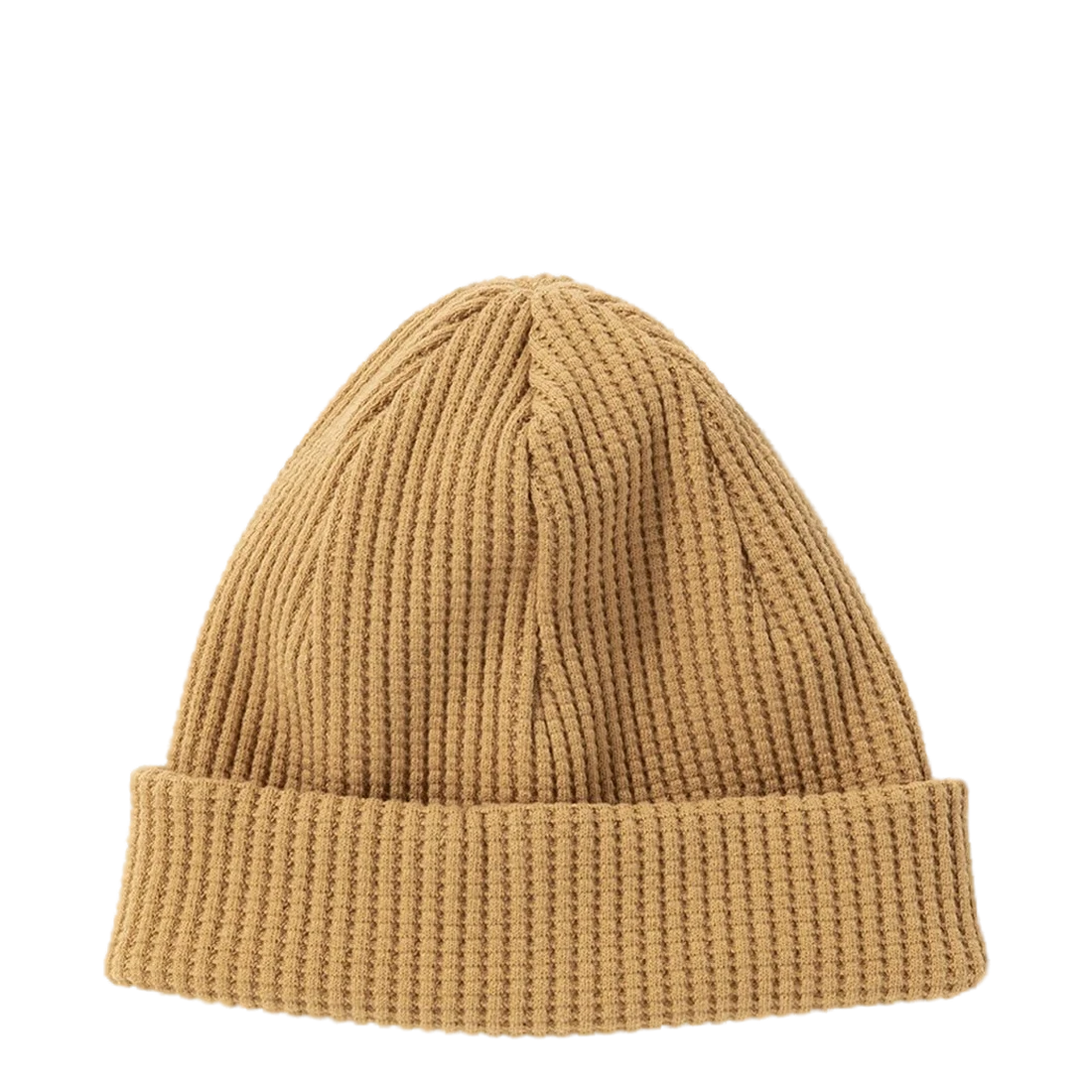 Jackman Waffle Knit Cap Yellow Ocher - View