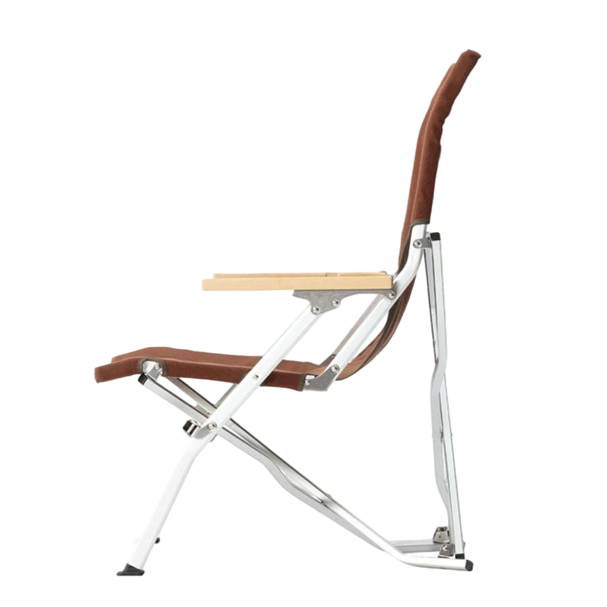 Snow Peak Low Beach Chair Brown - View 3