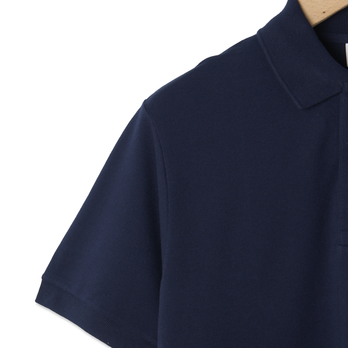 Lacoste Original L.12.12 Petit Pique Cotton Polo Shirt Midnight Blue - Detail 3