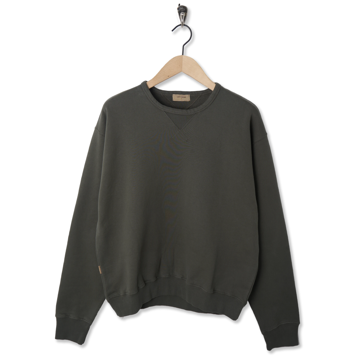 Left Hand Portofino Core Sweat Grape Leaf - Front