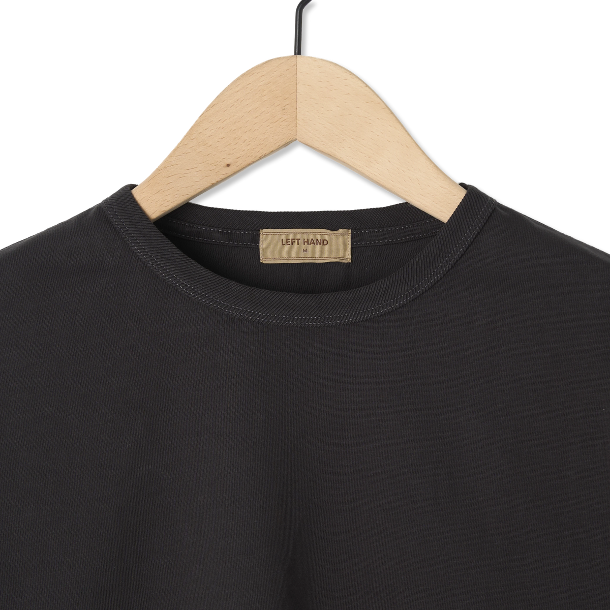 Left Hand Portofino Core T Shirt Caviar - Detail 2