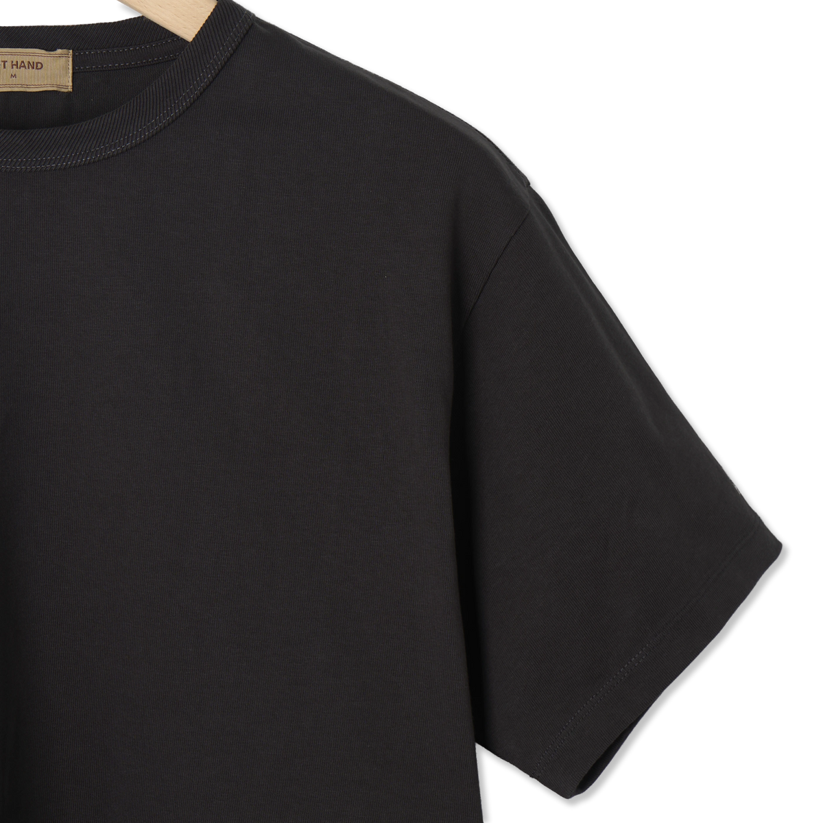 Left Hand Portofino Core T Shirt Caviar - Detail 3