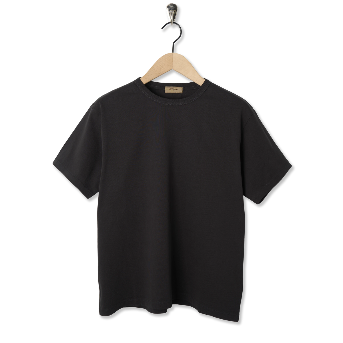 Left Hand Portofino Core T Shirt Caviar - Front