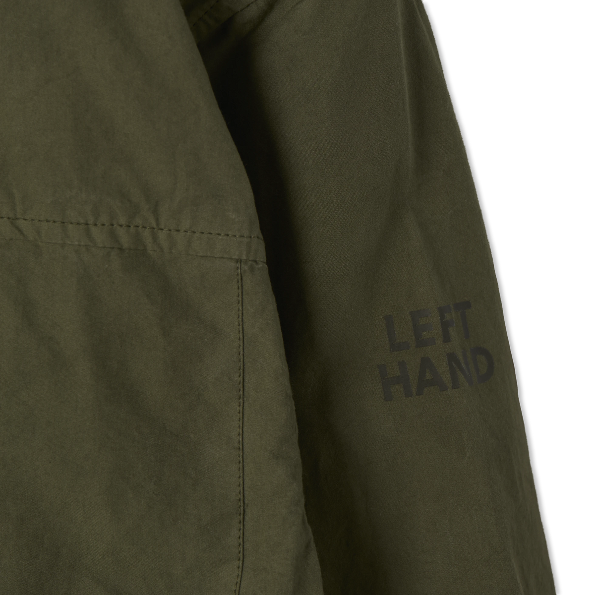 Left Hand Zip Pocket Shirt Olive - Detail 4