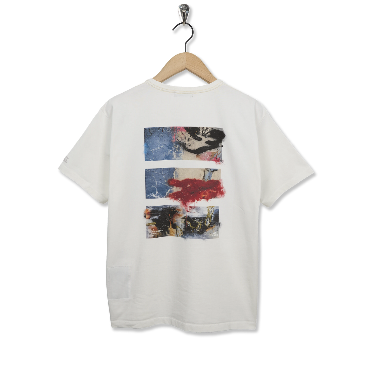Left Hand x JLH Fragment Layer T-Shirt White - Back