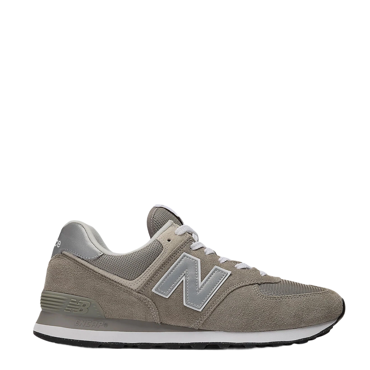 New Balance 574 Core Shoes Grey / White - View 1