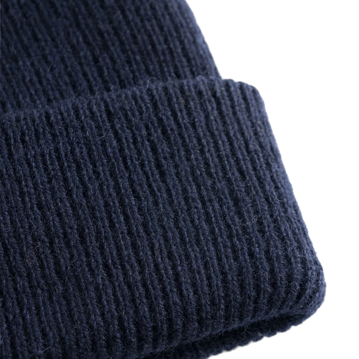 Norse Projects Norse Standard Merino Lambswool Beanie Dark Navy - View 5