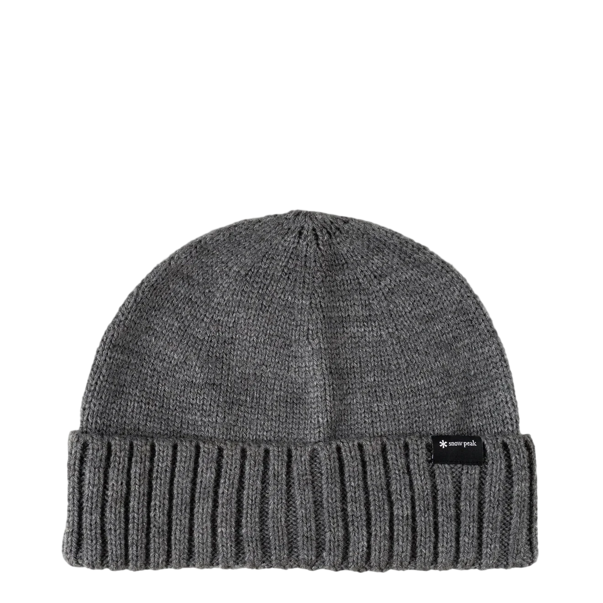 Snow Peak Knit Cap Charcoal - View 1