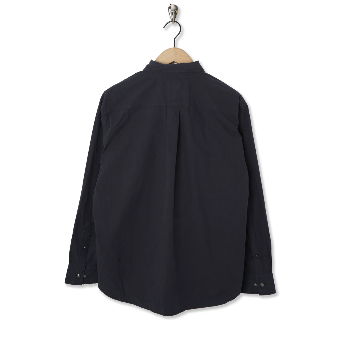 Norse Projects Falster Tencel Oversize Shirt Dark Navy - Back