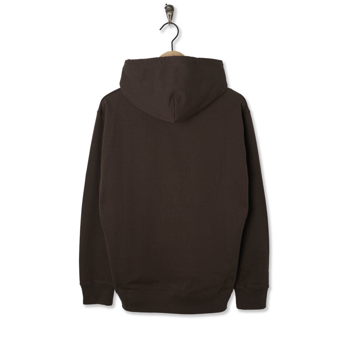Norse Projects Norse Standard Hoodie Seal Brown - Back