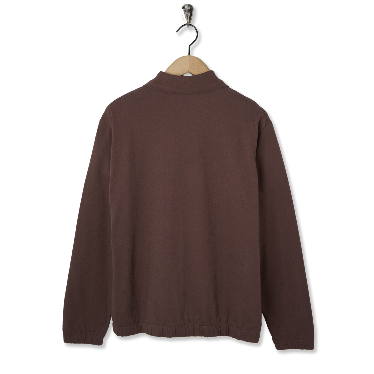 Norse Projects Sylane Relaxed Light Pile Jersey Polo Peppercorn - Back