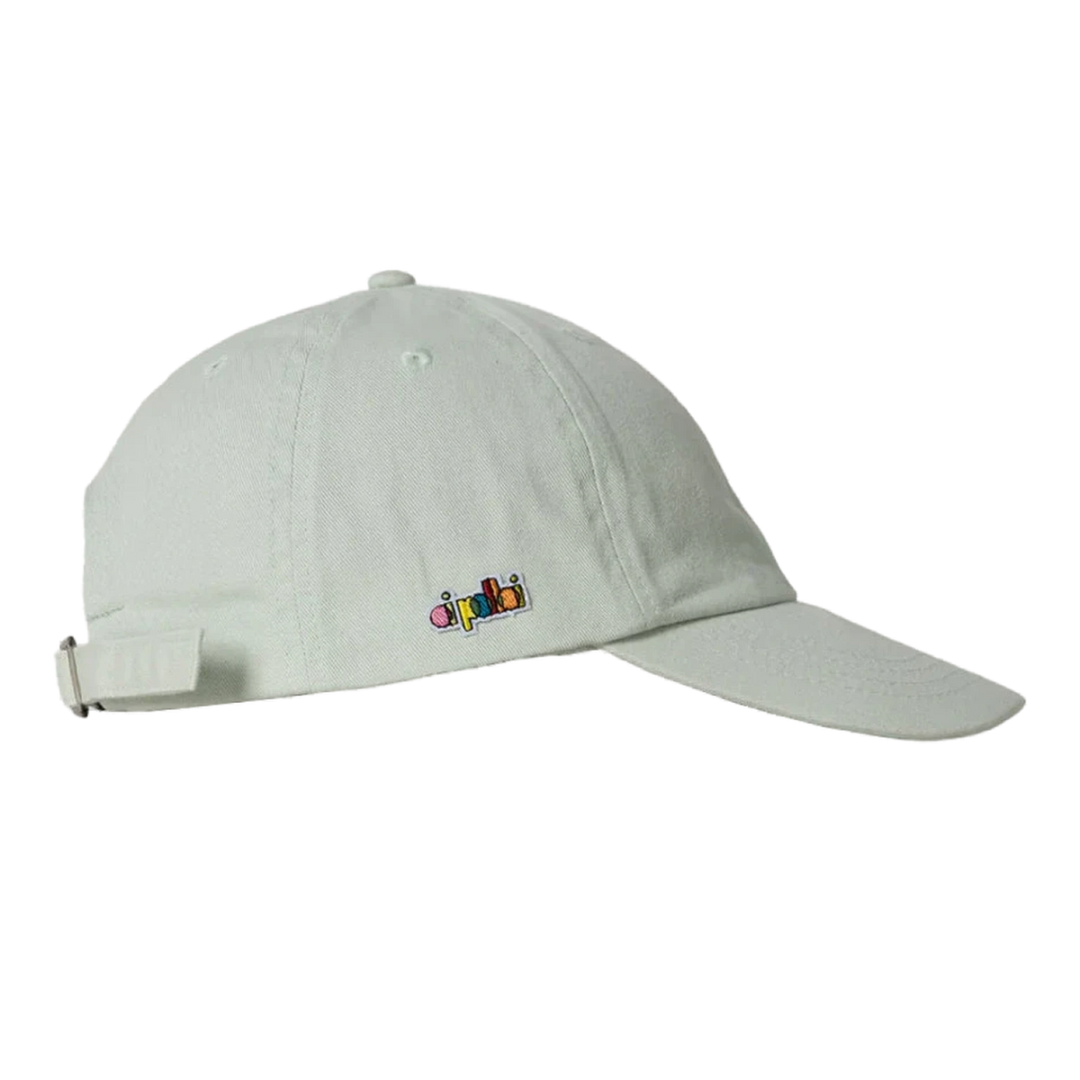 Oi Polloi 6 Panel Low Rise Cotton Cap Mint - View 1