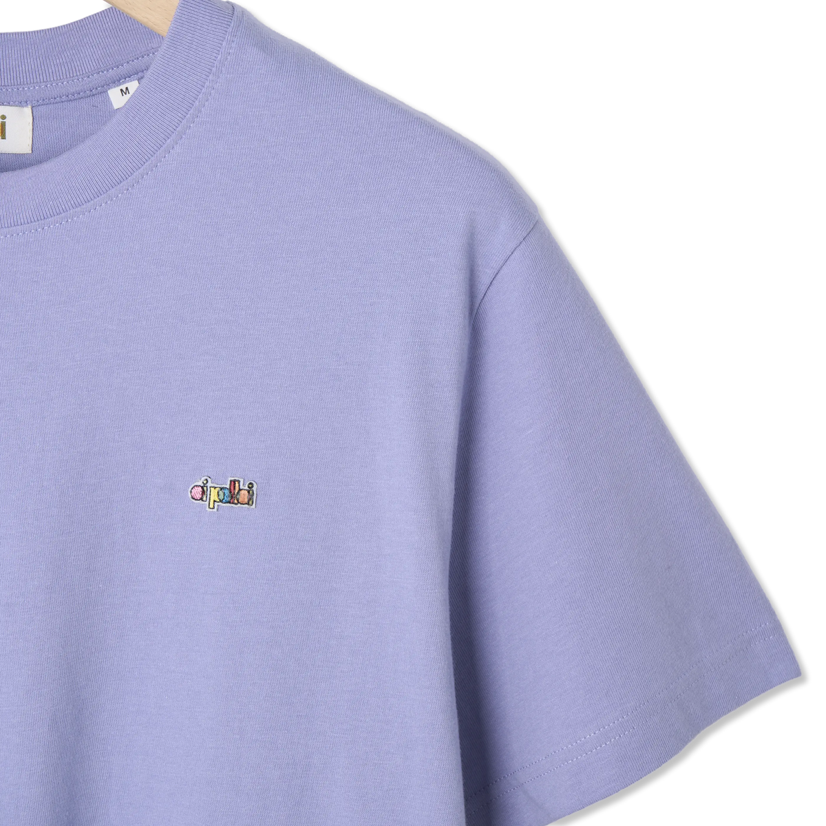 Oi Polloi 80s S/S T-Shirt Dusky Lavender - Detail 2