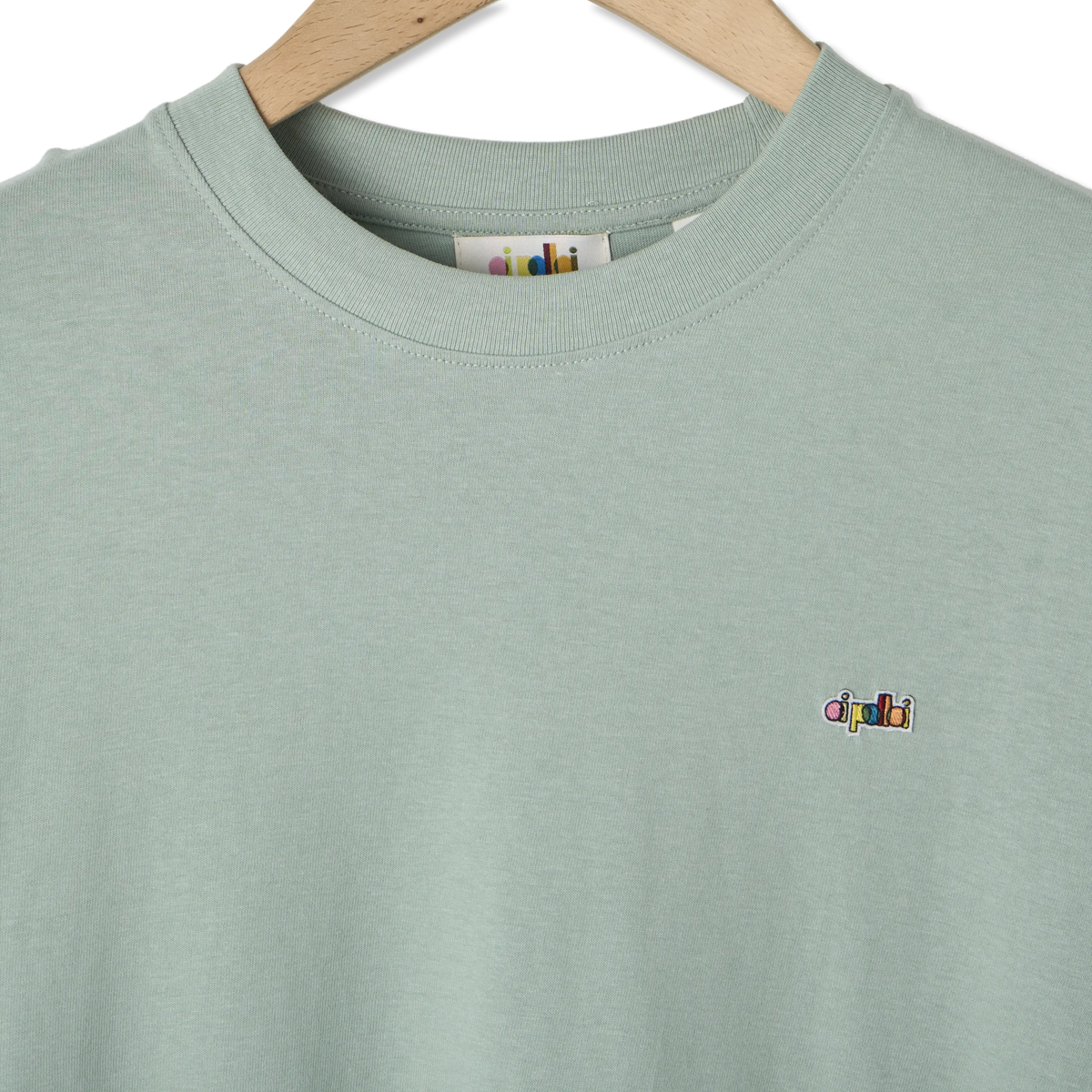 Oi Polloi 80s S/S T-Shirt Green - Detail 2