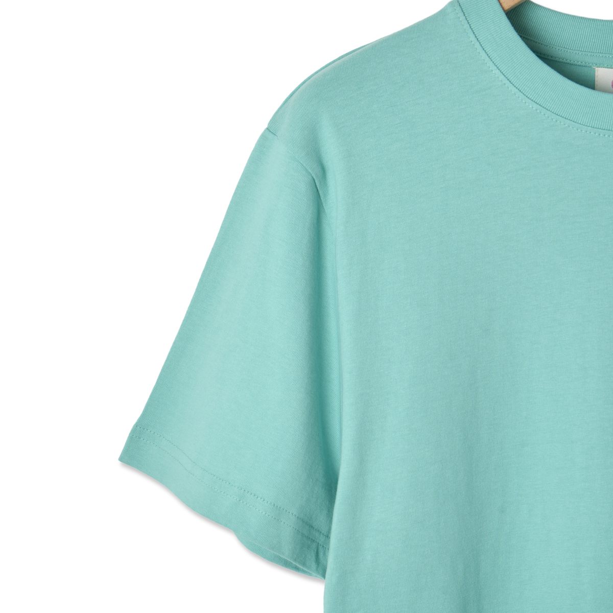 Oi Polloi 80s S/S T-Shirt Pool Blue - Detail 3