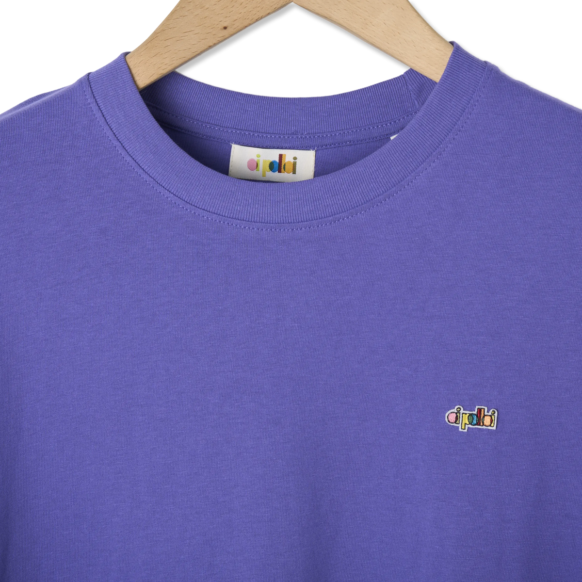 Oi Polloi 80s S/S T-Shirt Purple - Detail 2