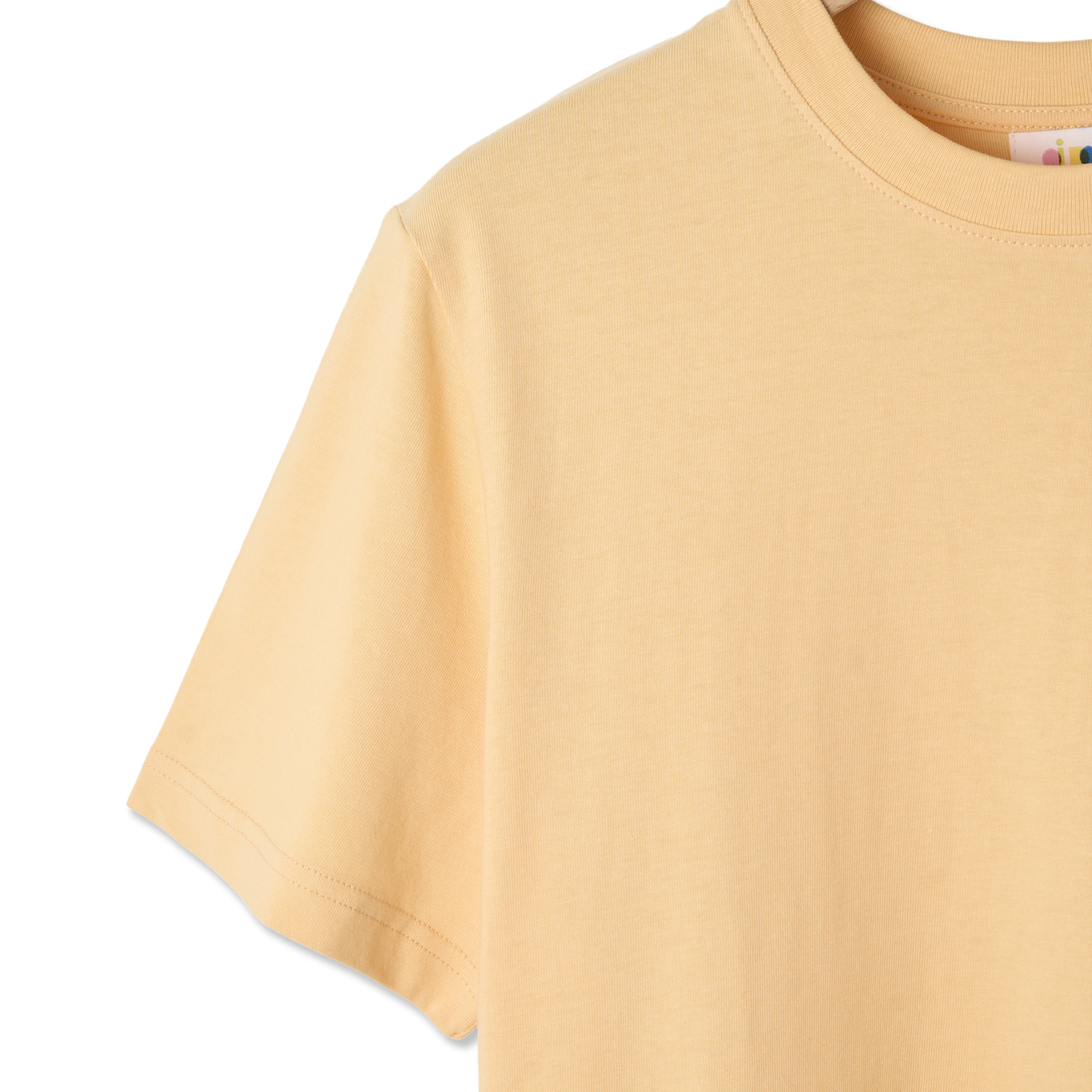Oi Polloi 80s S/S T-Shirt Tangerine - Detail 3