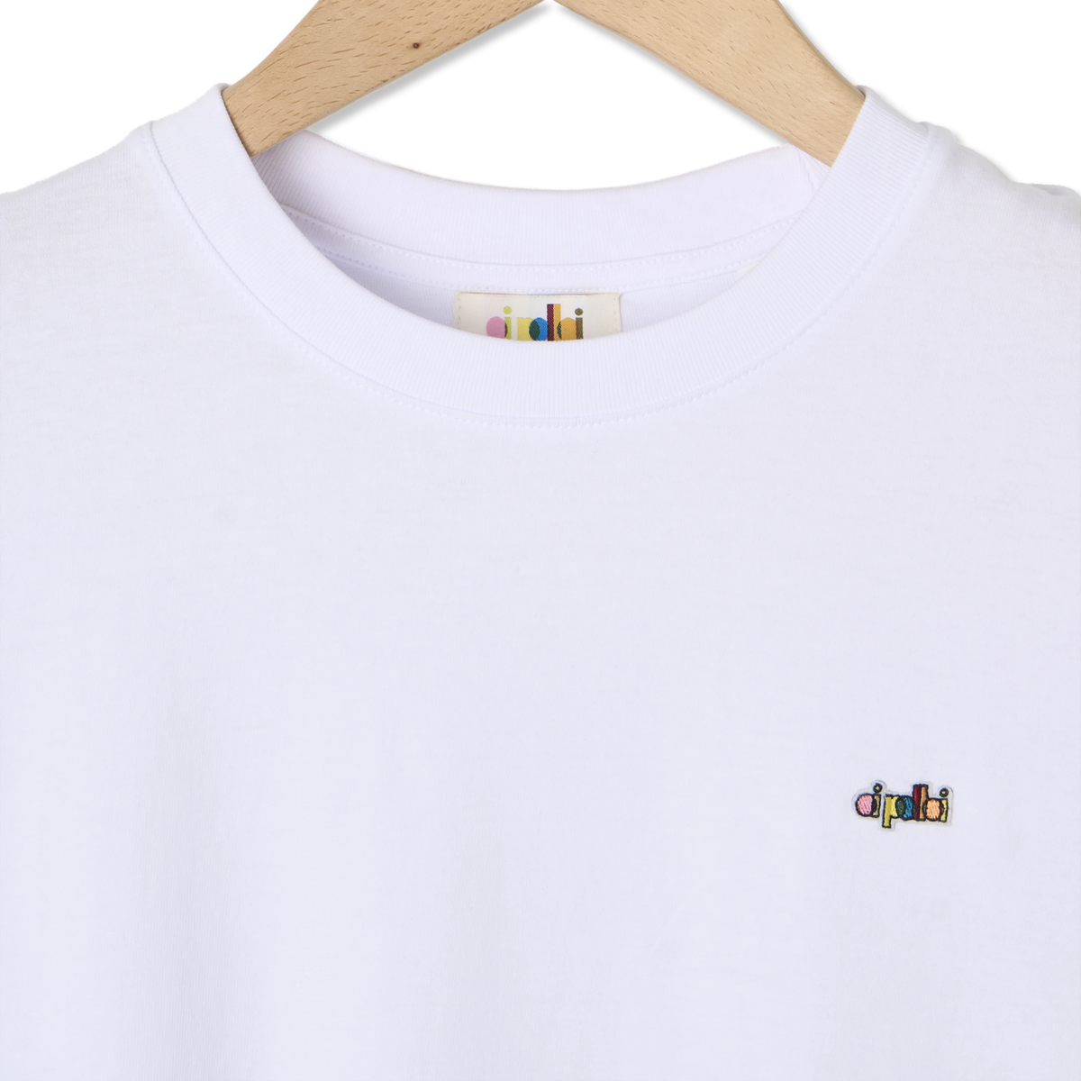 Oi Polloi 80s SS T-Shirt White - Detail 3