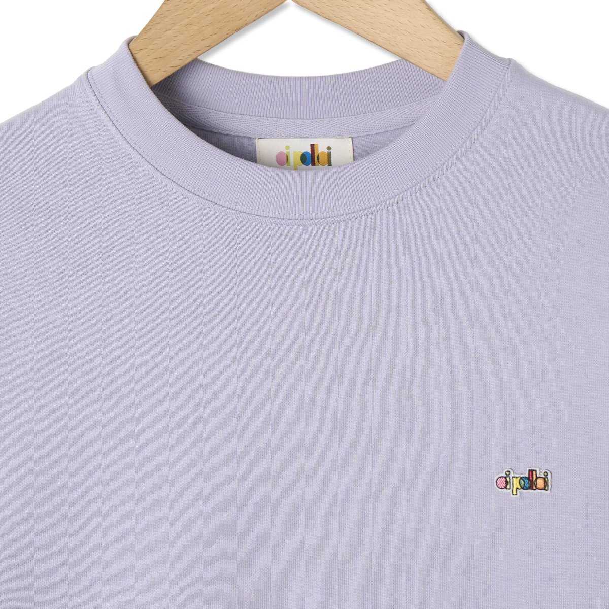 Oi Polloi 80s Sweat Lavender - Detail 1