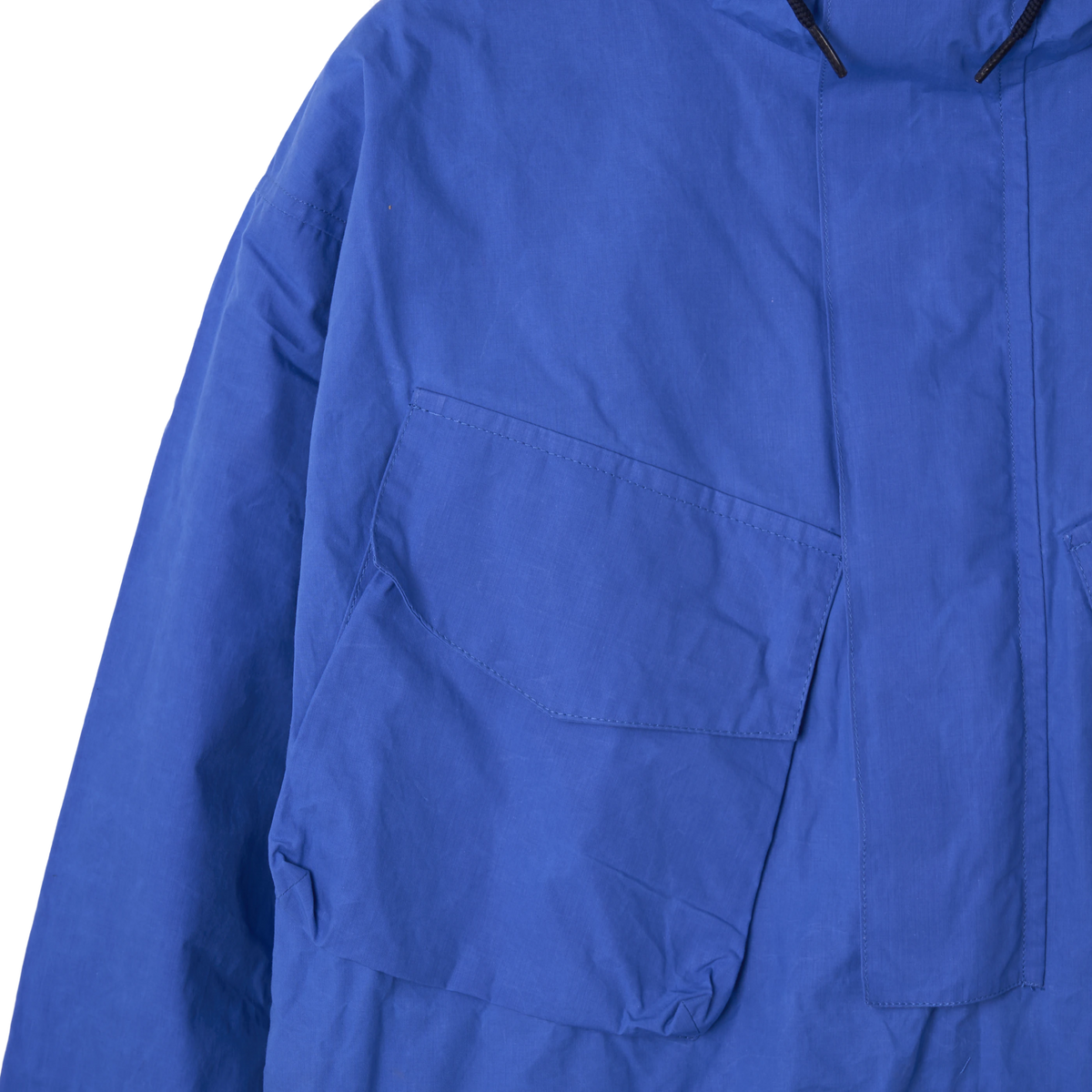 Oi Polloi British Antarctic Survey Parka UN Blue - Detail 2
