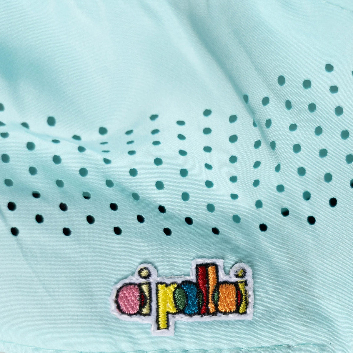 Oi Polloi Nylon Running Cap Aqua - View 3