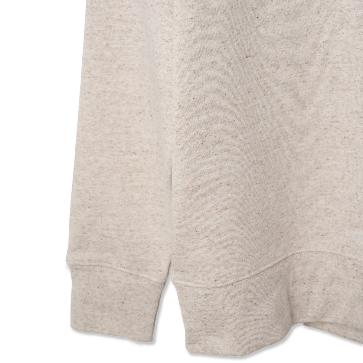 Oi Polloi 80s Sweat Oatmeal