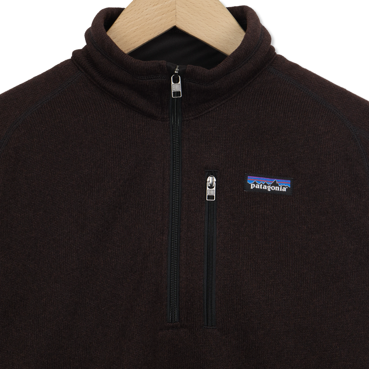 Patagonia Better Sweater 1/4 Zip Fleece Den Brown - Detail 3