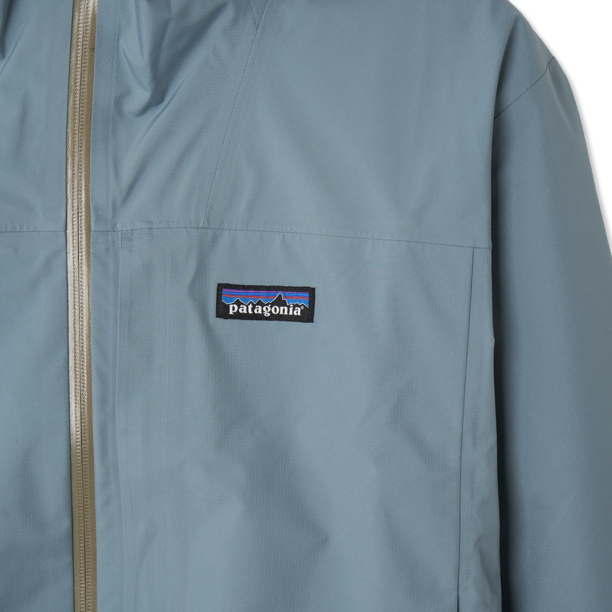 Patagonia Boulder Fork Rain Jacket Blue Sage - Detail 2