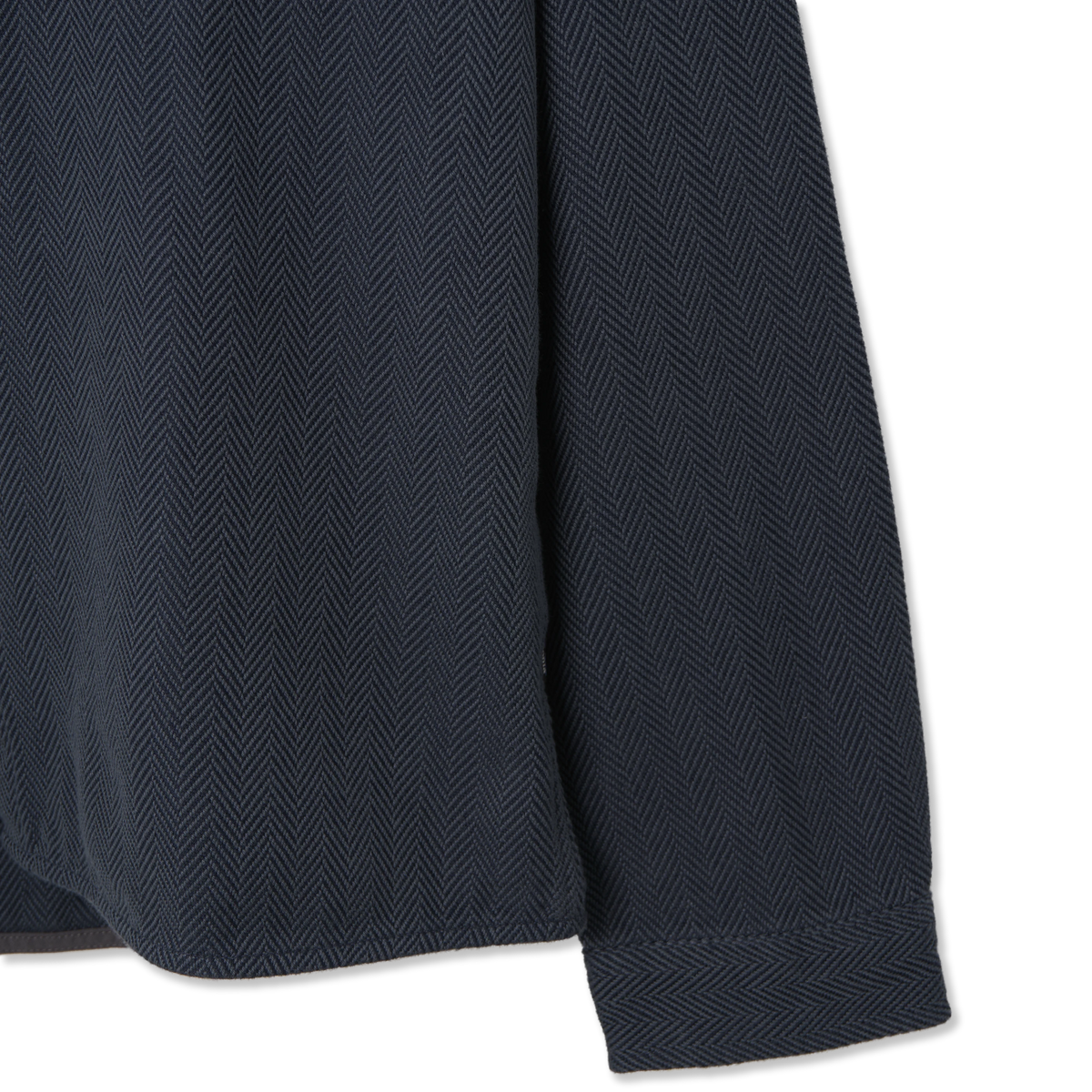 Patagonia Fjord Loft Shirt Mirror Weave / Summit Blue - Detail 4