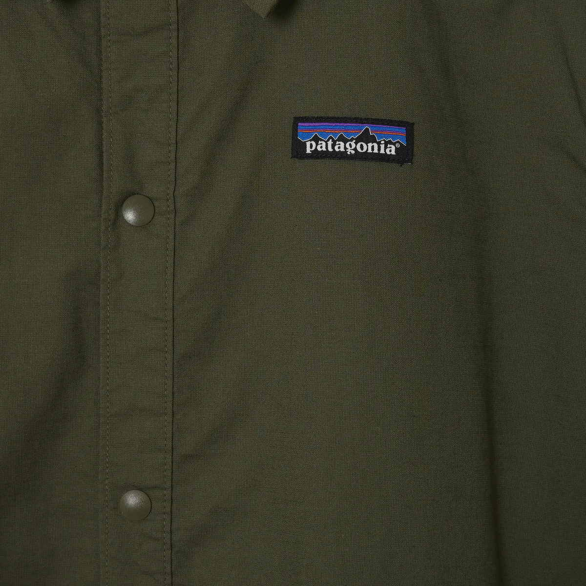 Patagonia LW All-Wear Unlined Jacket Basin Green - Detail 3