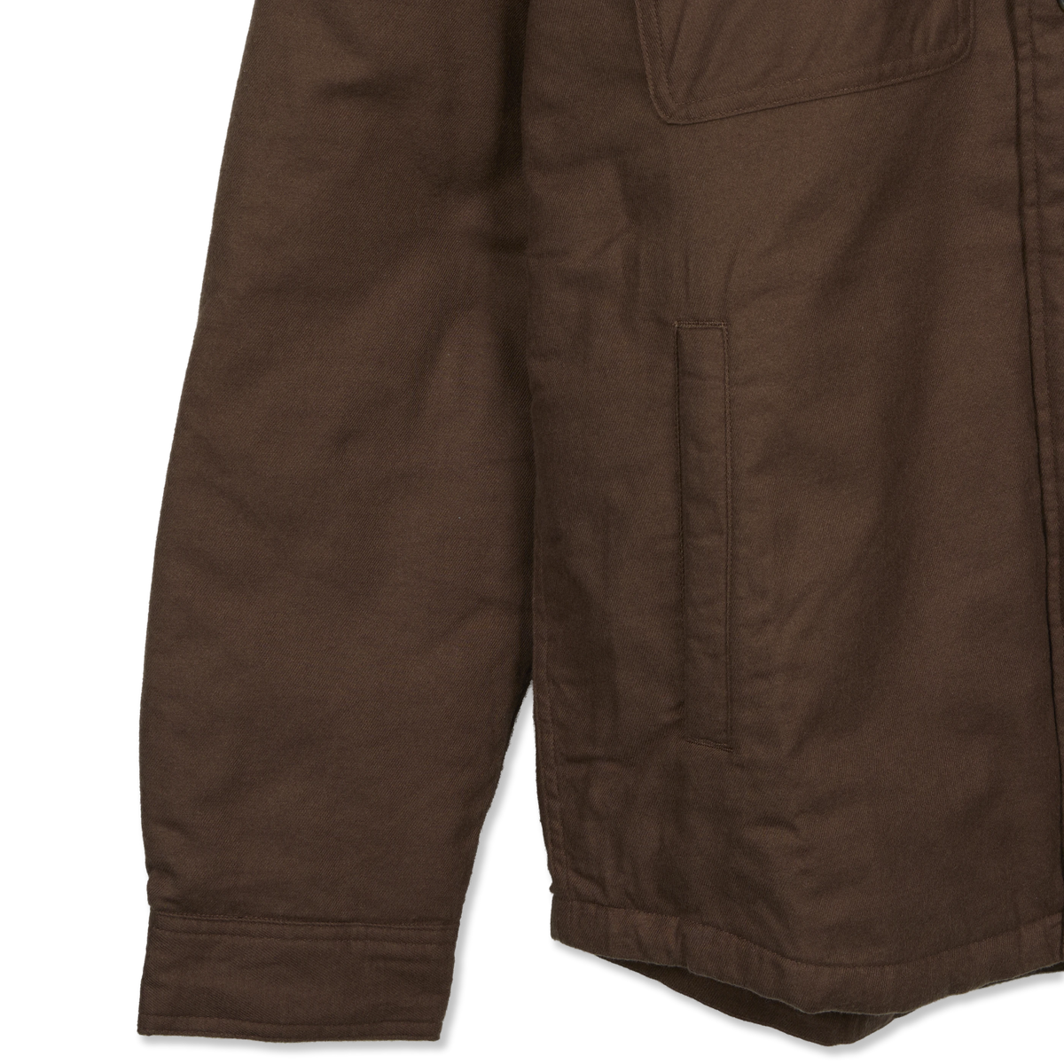 Patagonia Lightweight Insulated Fjord Flannel Shirt Berm Brown - Detail 4