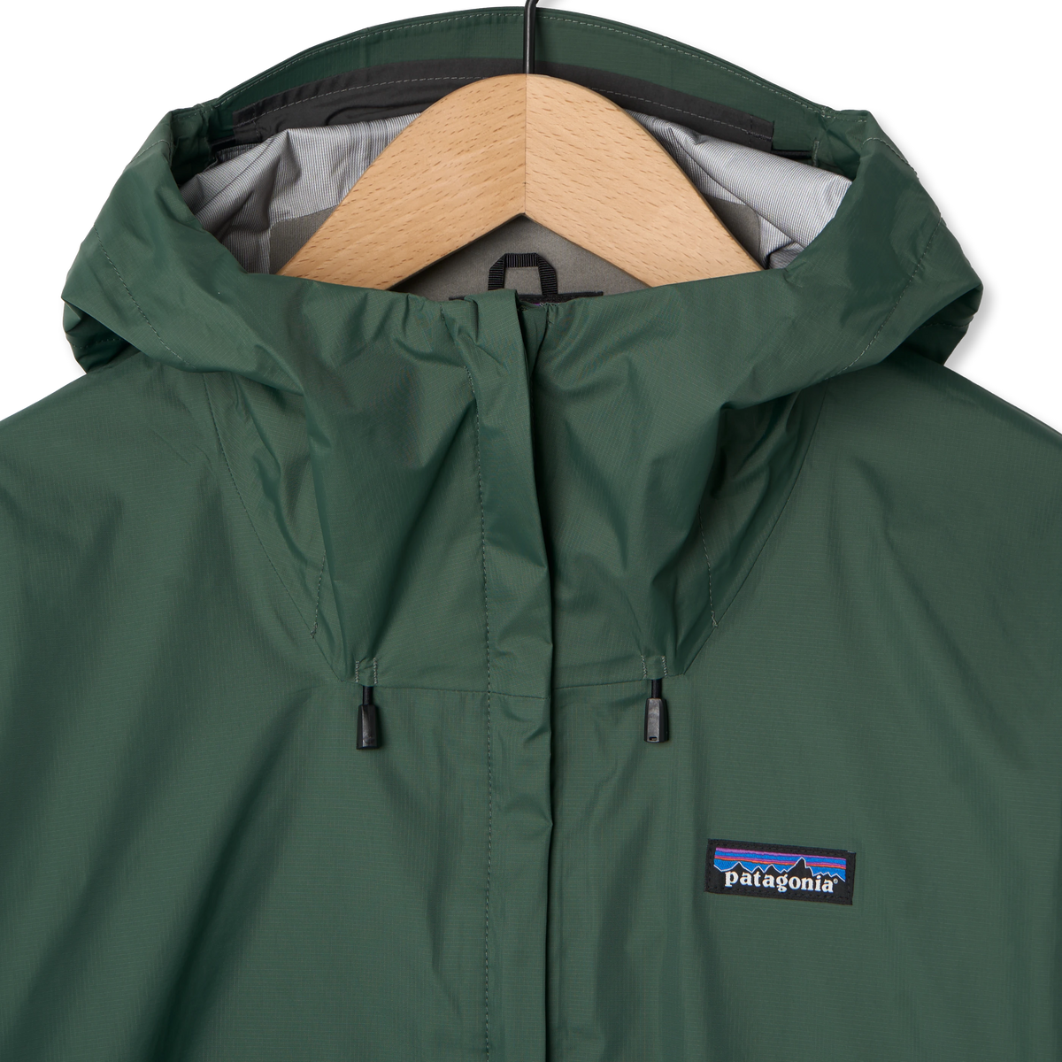 Patagonia Torrentshell 3L Rain Jacket Canopy Green - Detail 4