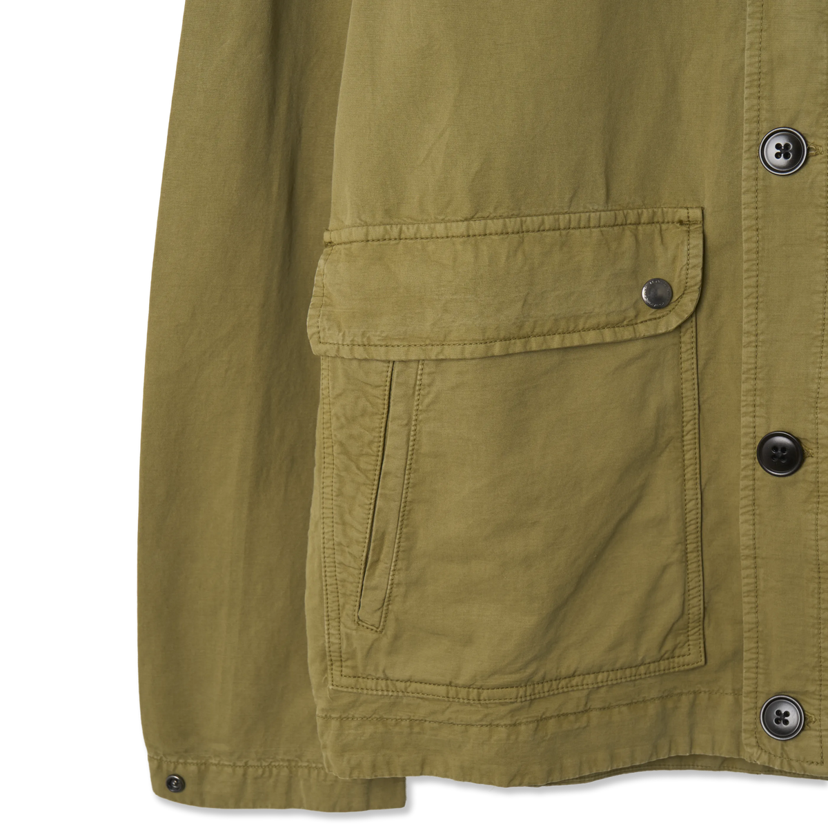 Paul Smith Mens Shirt Jacket Green - Detail 3