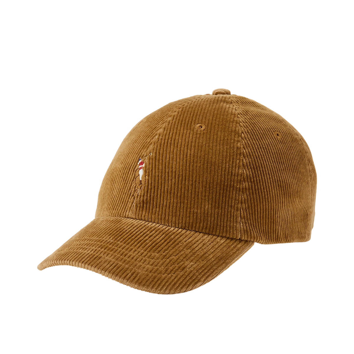 Polo Ralph Lauren Corduroy Ball Cap Golden Brown - View 1