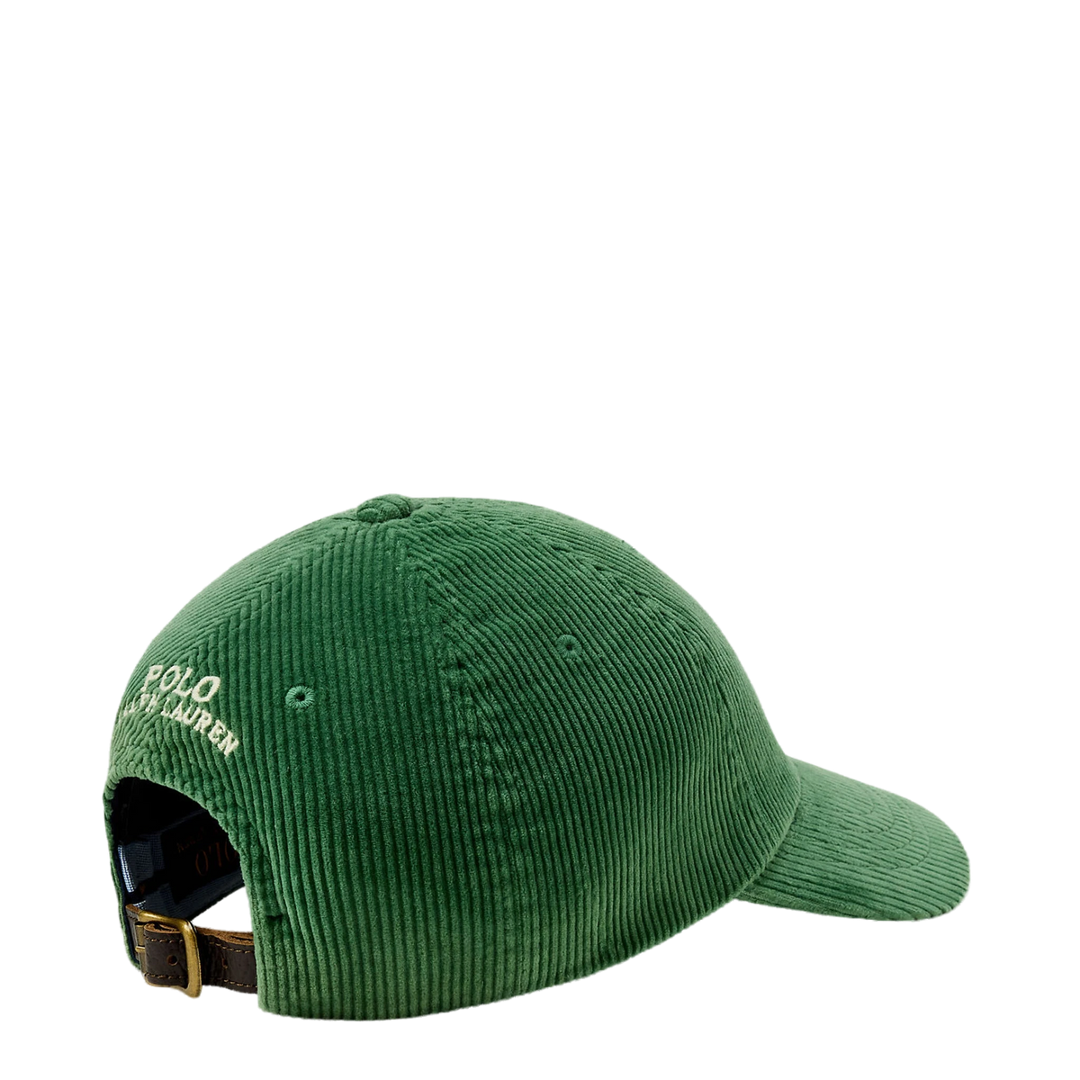 Polo Ralph Lauren Corduroy Ball Cap Meadow Green - View 2