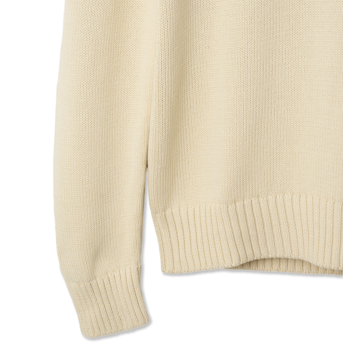 Polo Ralph Lauren Cotton Crewneck Sweater Andover Cream - Detail 4