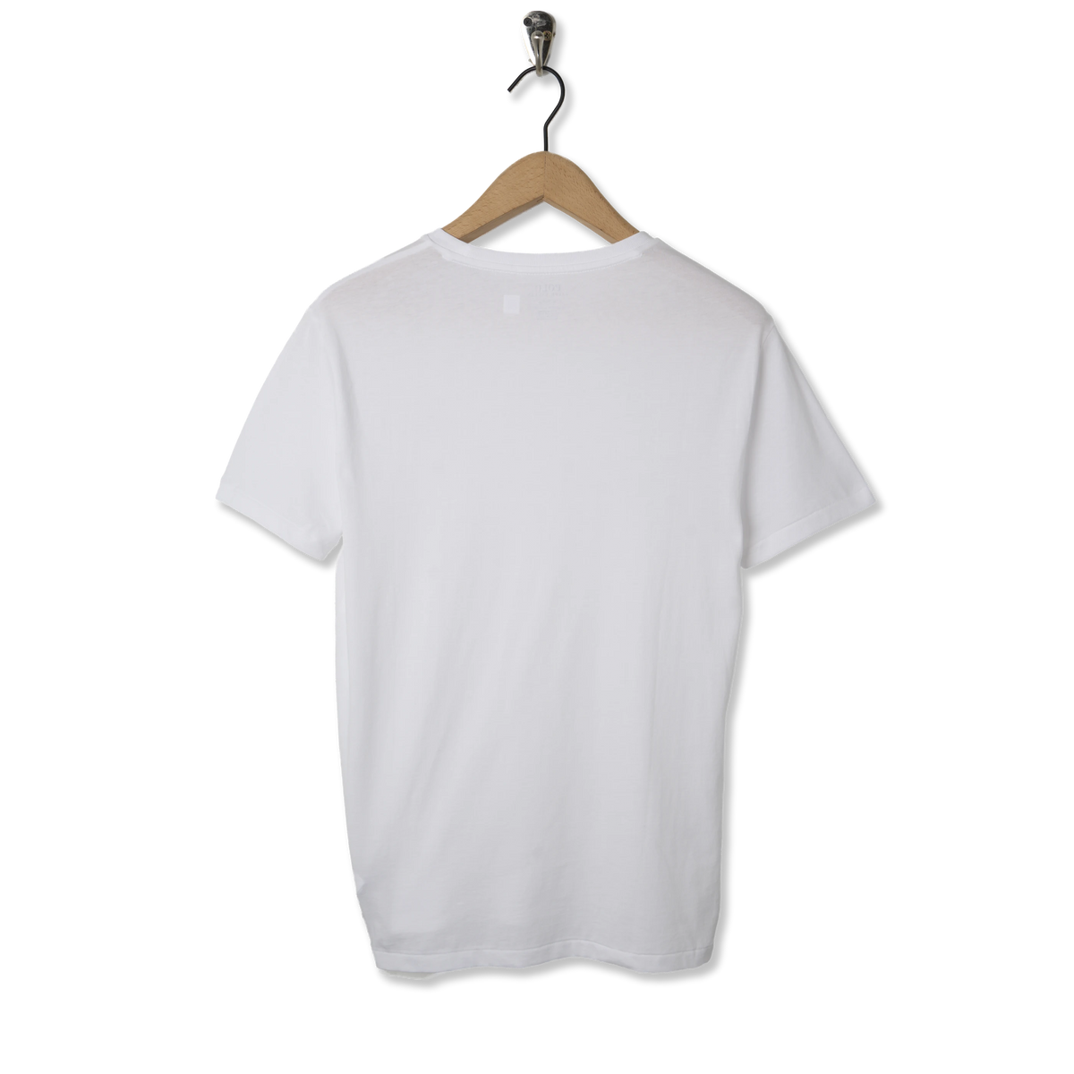 Polo Ralph Lauren Custom Slim Fit Jersey Crewneck T-Shirt White - Back