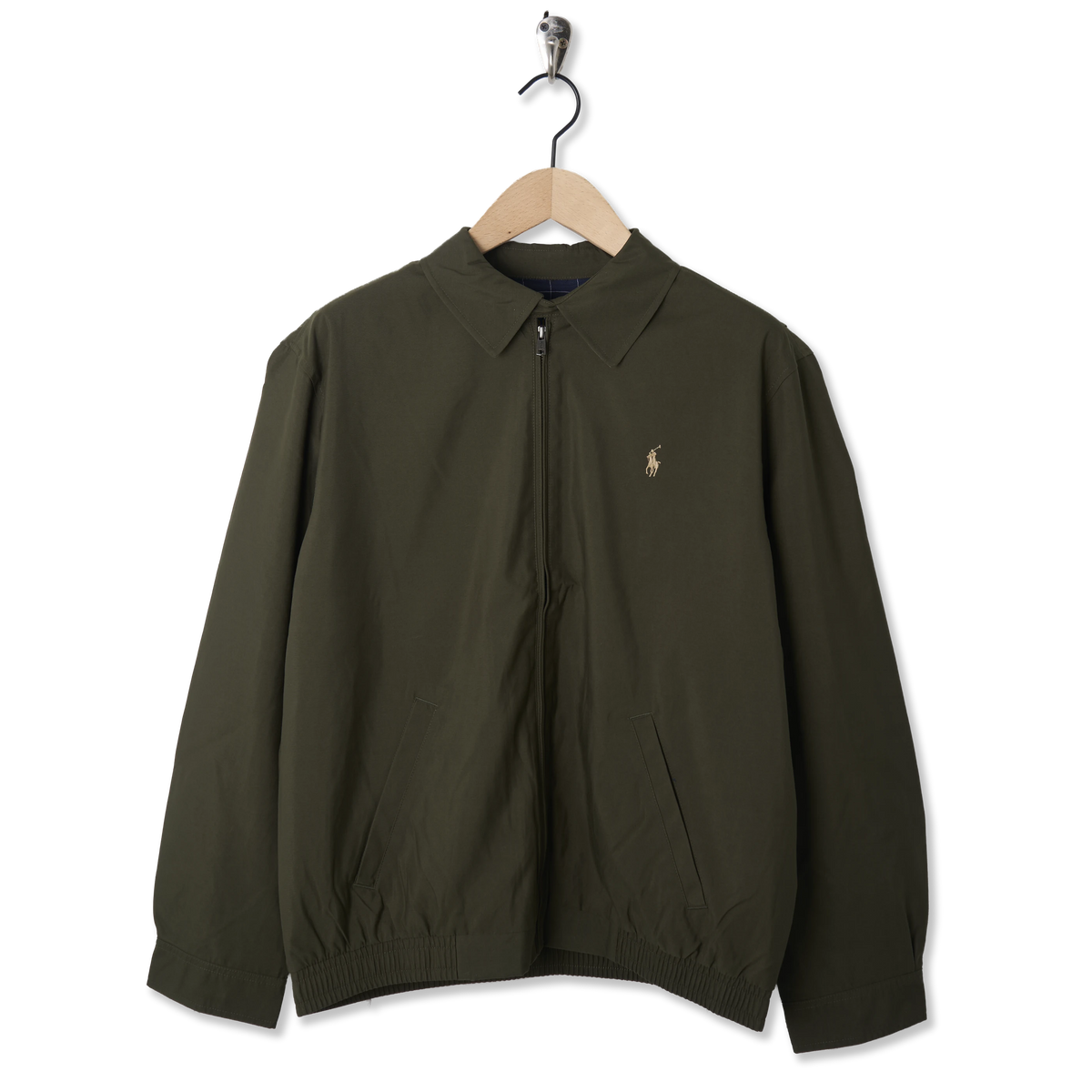 Polo Ralph Lauren Twill Bi-Swing Jacket Company Olive - Front