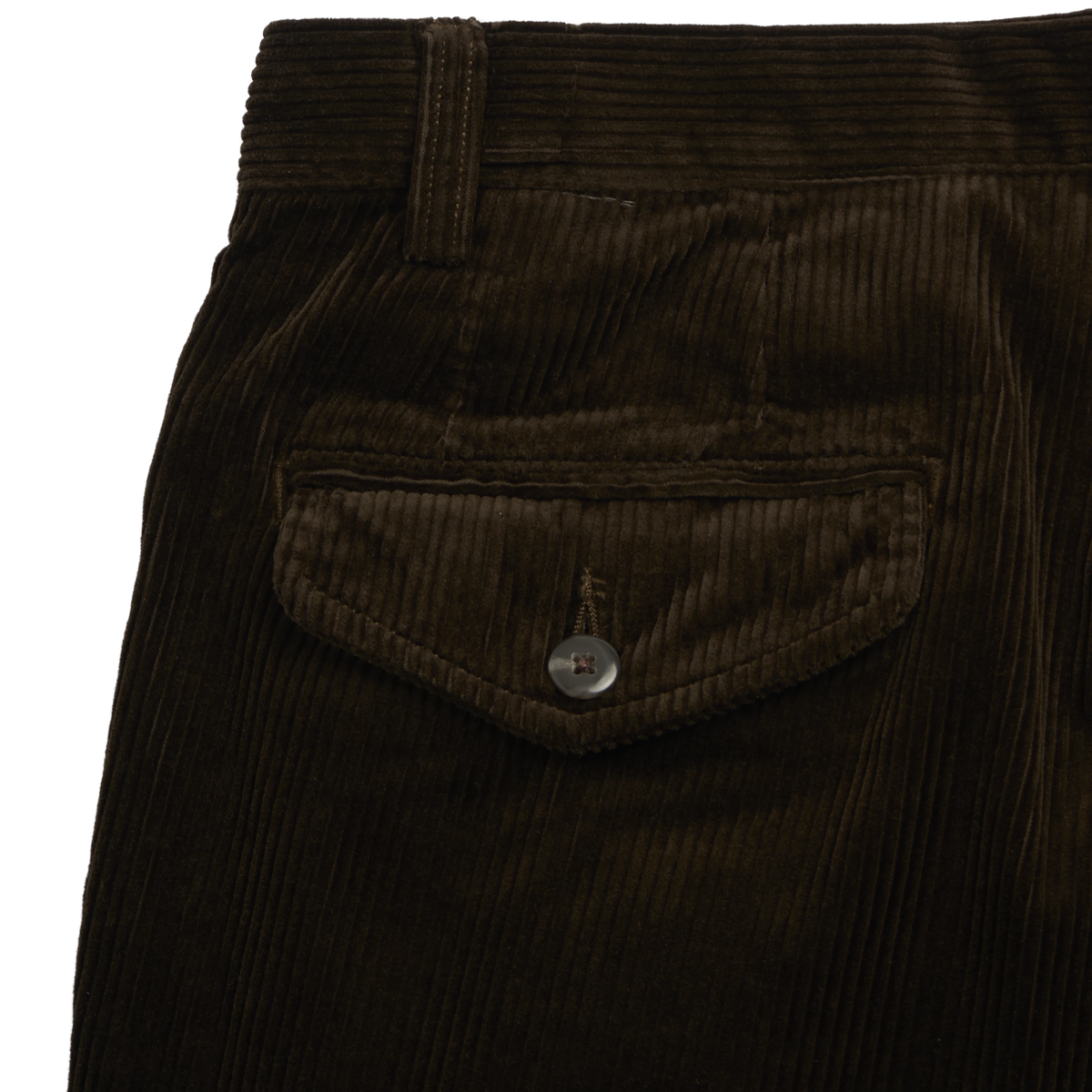 Polo Ralph Lauren Whitman Relaxed Fit Corduroy Trousers Dark Beech - Detail 5