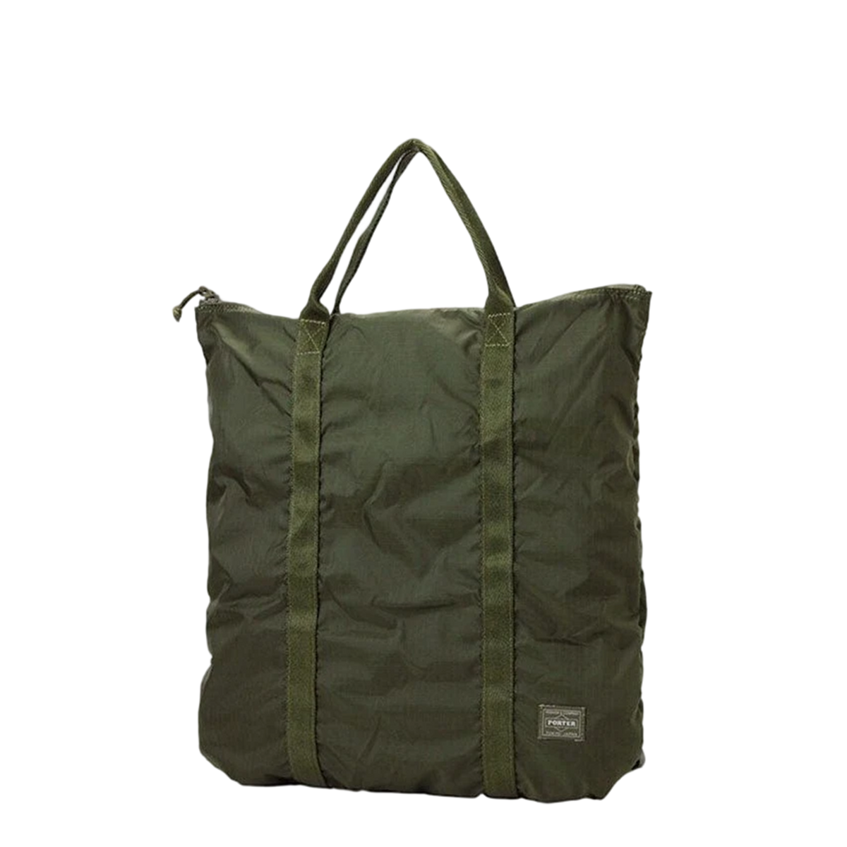 Porter-Yoshida and Co Flex 2-Way Tote Bag Olive Drab