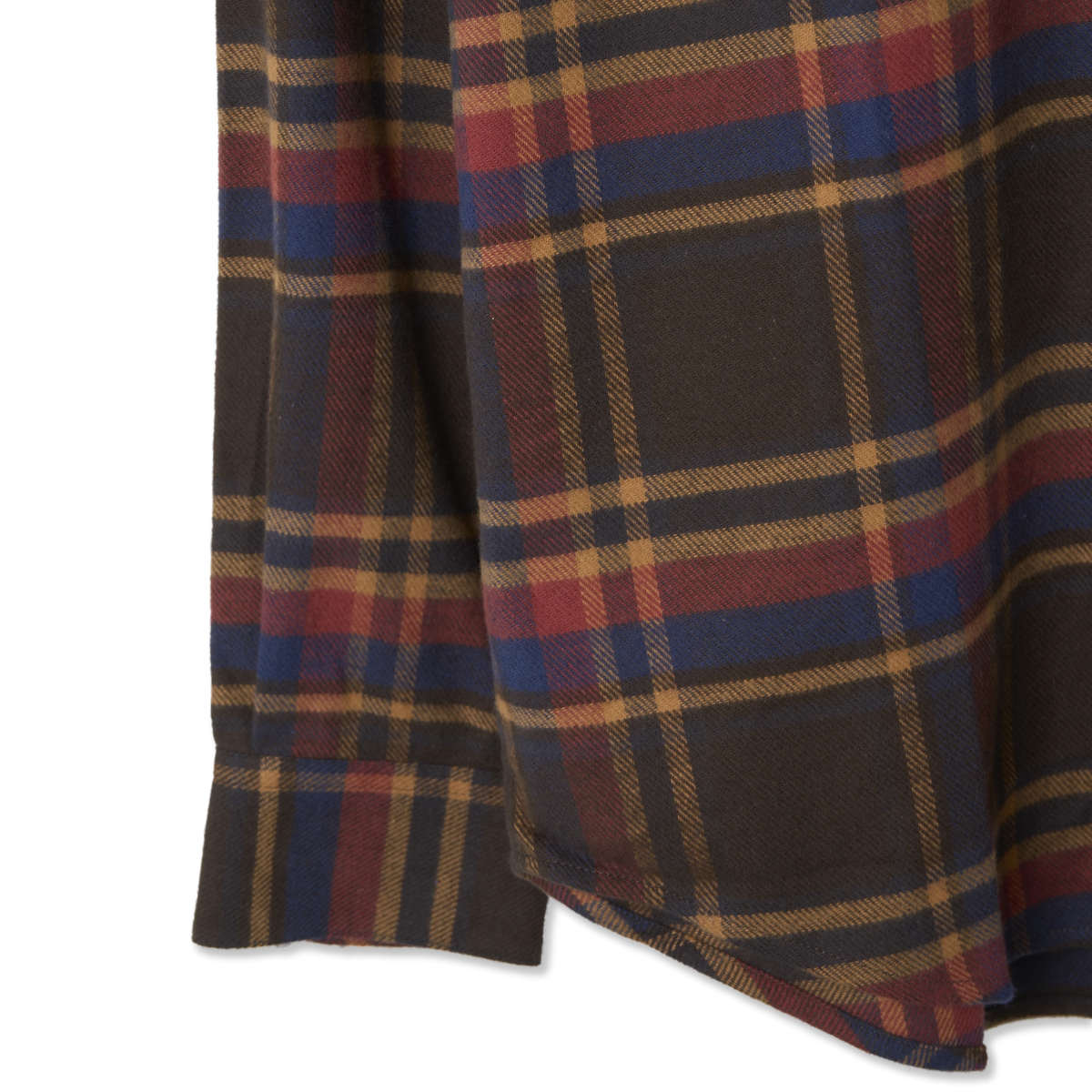 Portuguese Flannel Castor Shirt Brown - Detail 4