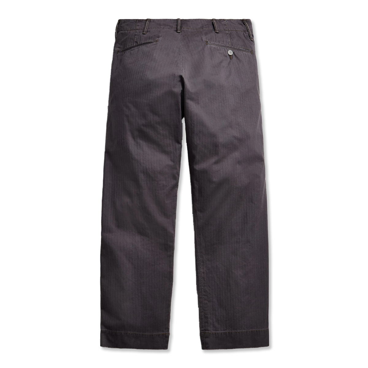 RRL By Ralph Lauren Herringbone Twill Field Pant Washed Black - Back