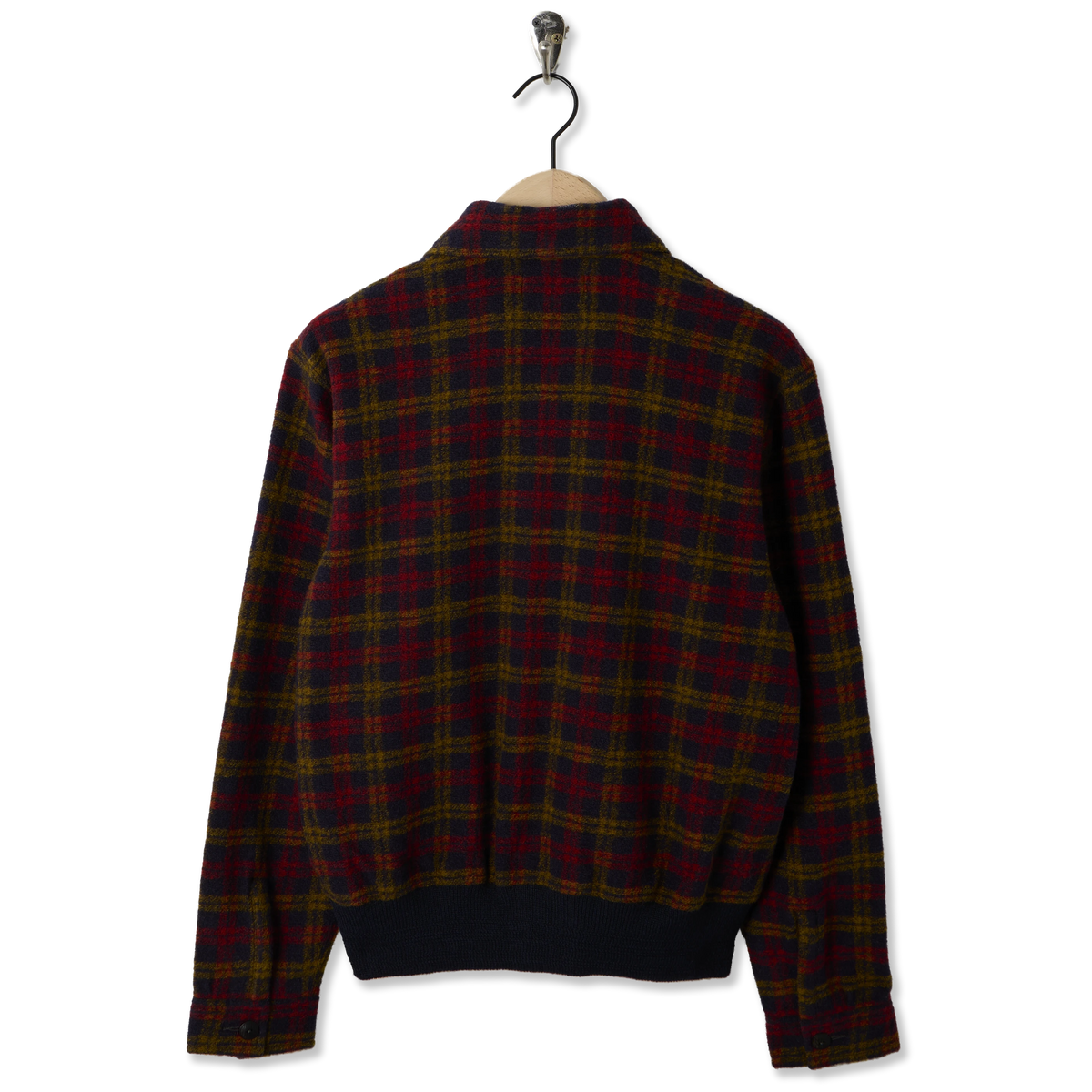 RRL By Ralph Lauren Wool-Blend Flight Jacket Red / Multi - Back