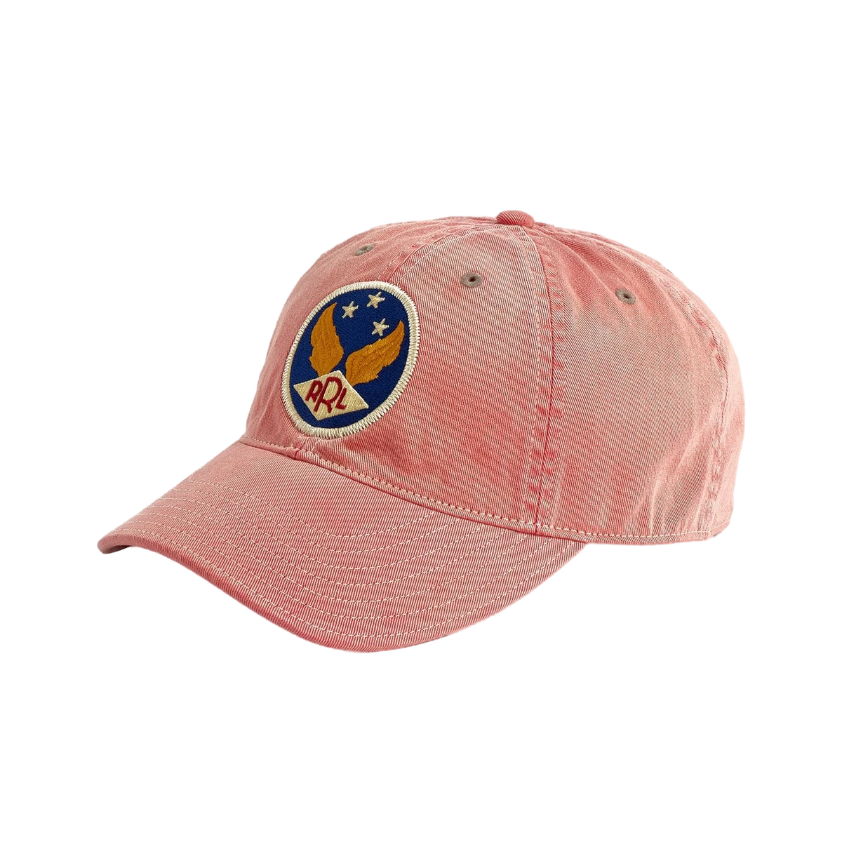 RRL by Ralph Lauren Winged-Logo Baseball Cap Faded Red - View 1