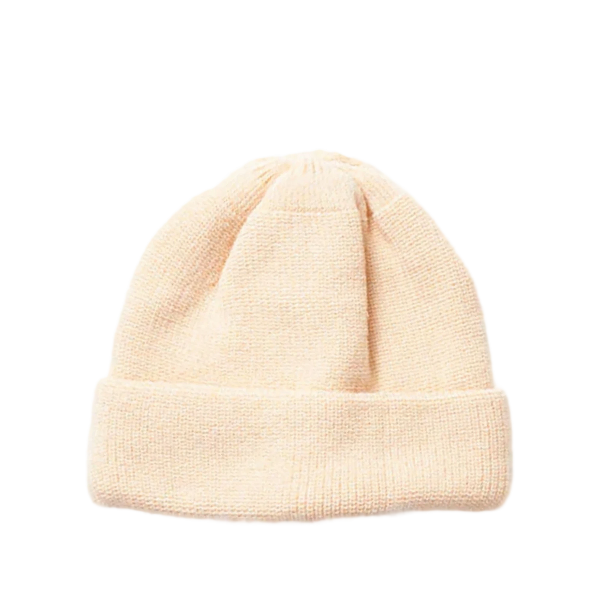 RoToTo Bulky Watch Cap Beanie Raw Beige - View 1