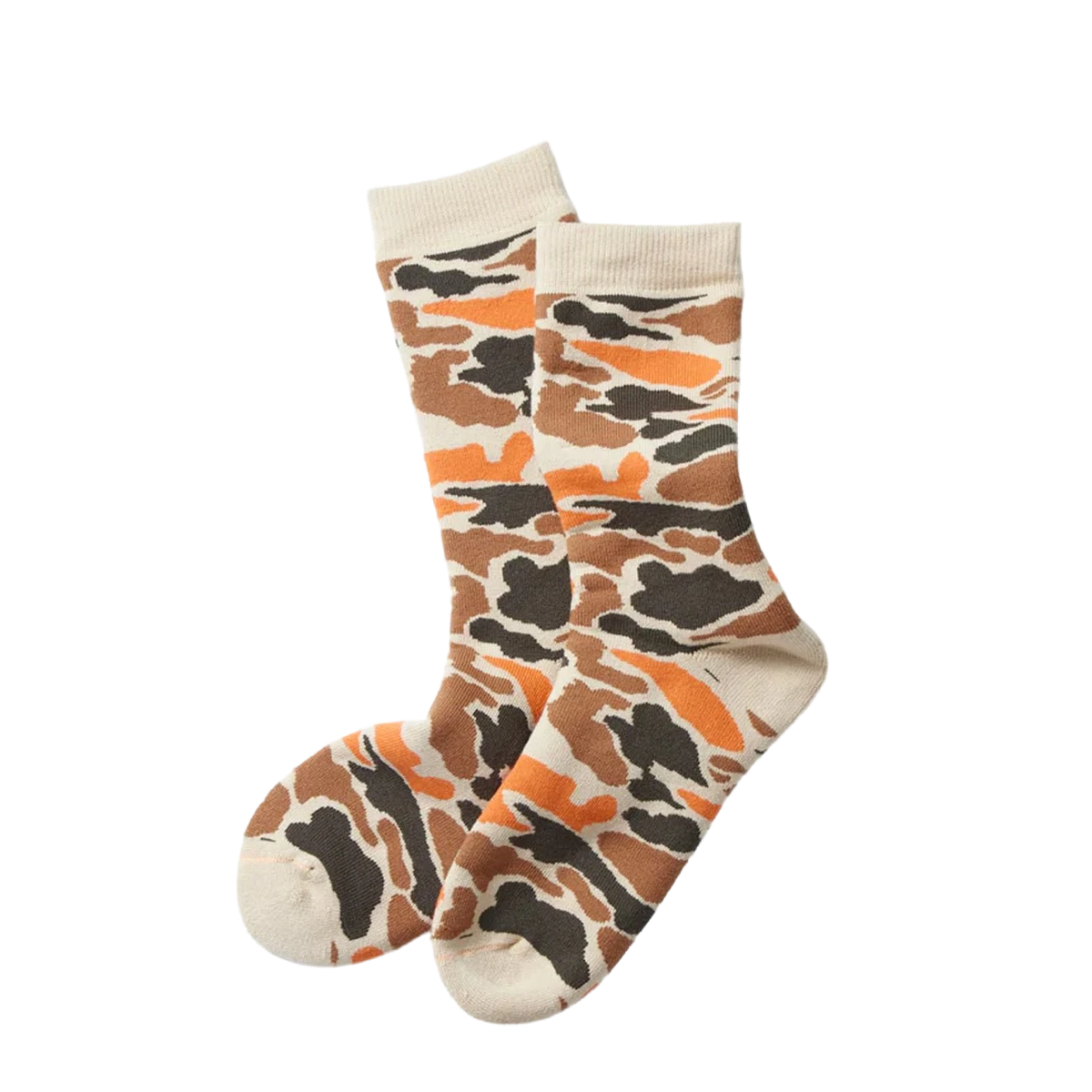 RoToTo Duck Hunter Camo Socks Light Beige - View 1