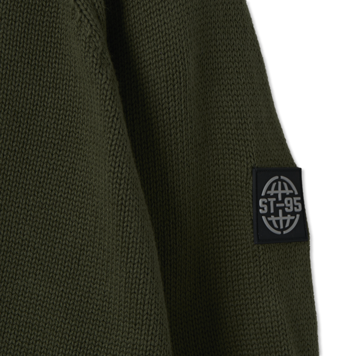 ST95 Bolsena Knit Sweater Four Leaf Clover - Detail 3