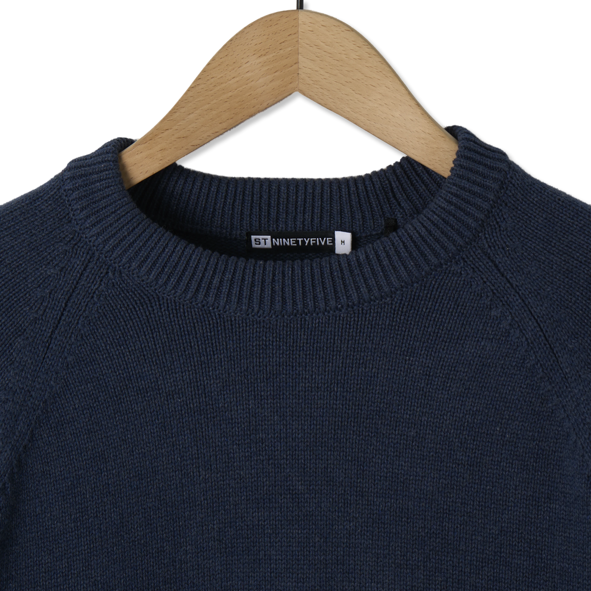 ST95 Bolsena Knit Sweater Navy - Detail 2