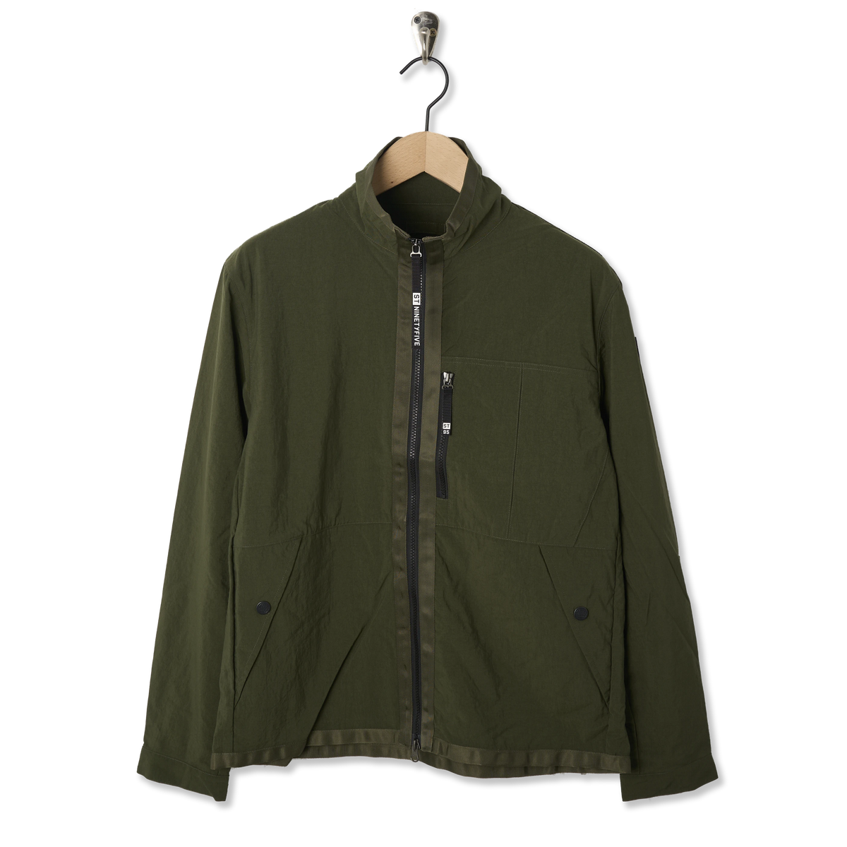 ST95 Proximity Overshirt Olive - Front