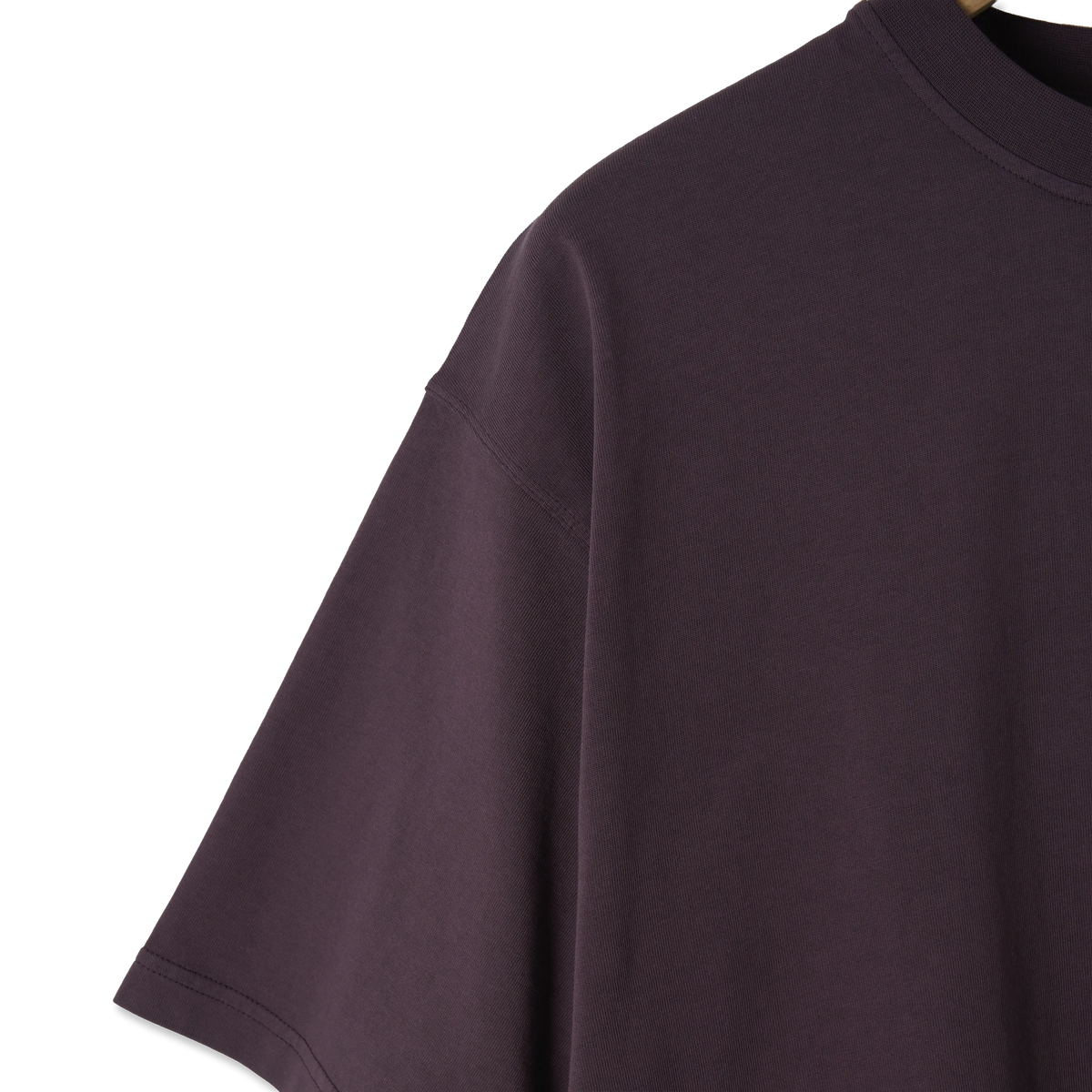 ST95 Urano Patch Oversized T-shirt Plum - Detail 3